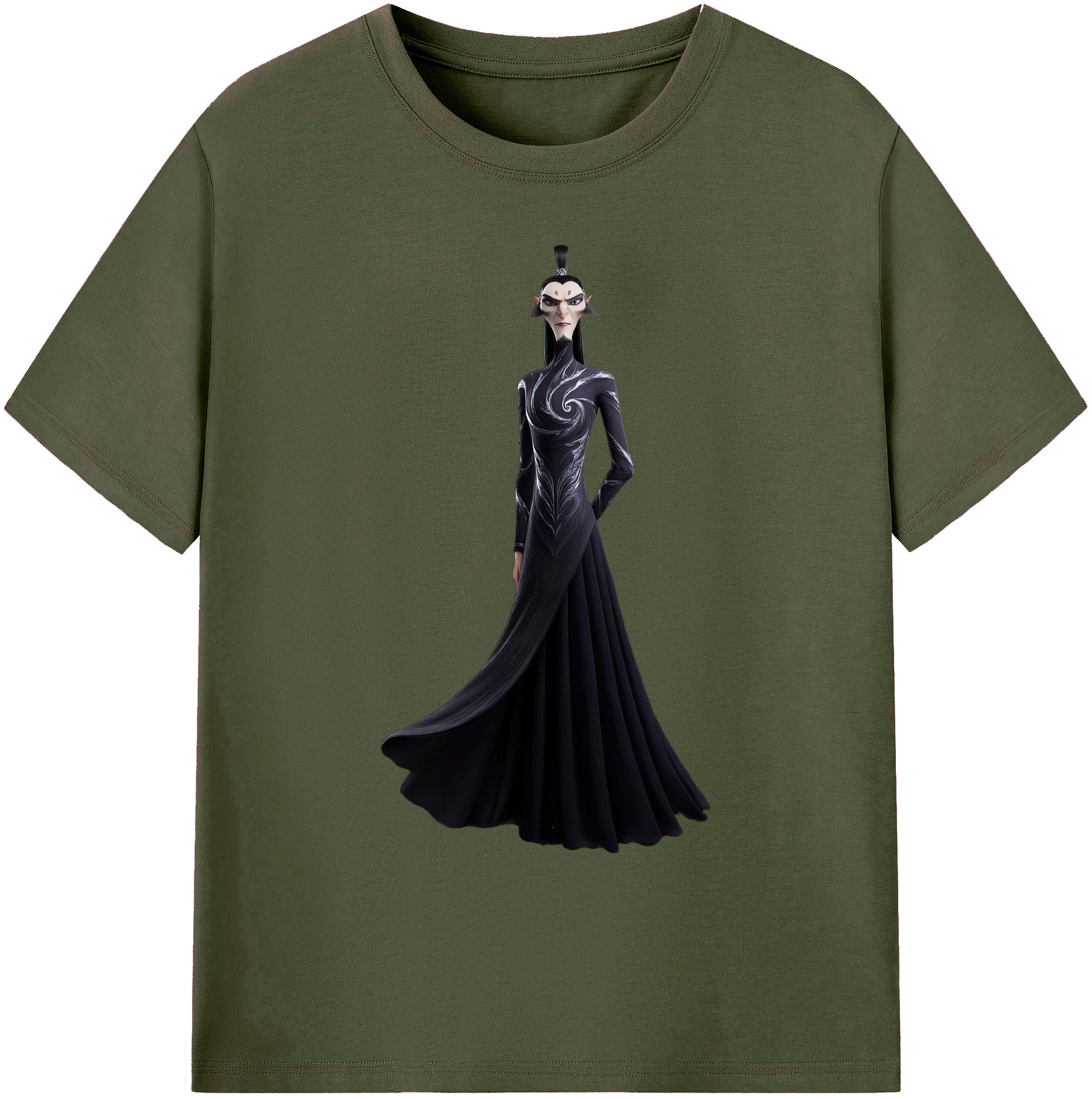 （画像用） Ne Zha 2 ナタ 魔童の大暴れ 綿100％ メンズ半袖Tシャツ｜肌触りやわらか＆通気性